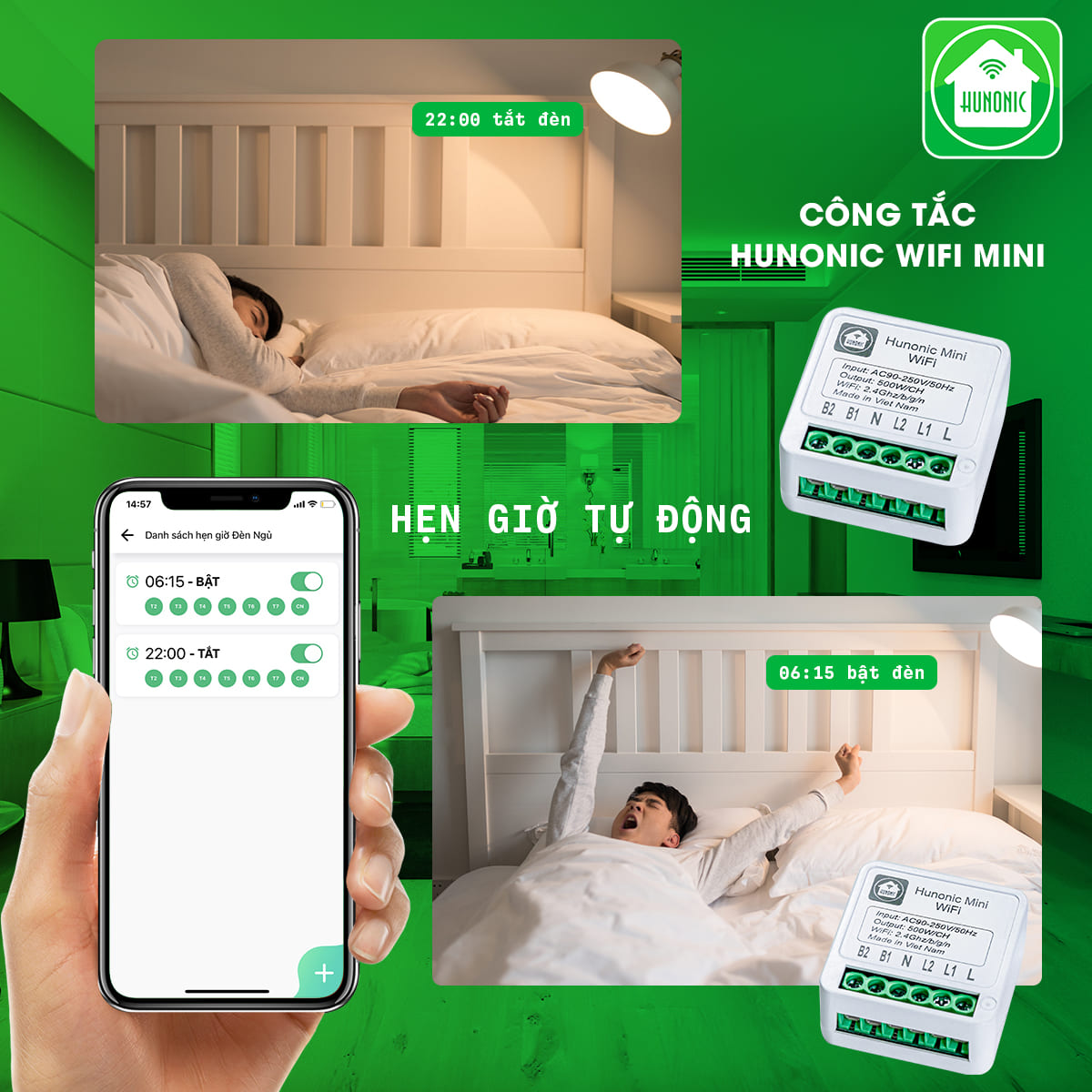 Lắp đặt Hunonic Mini